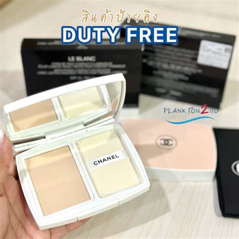 chanel le blanc compact radiance ราคา|CHANEL แป้งผสมรองพื้น  .